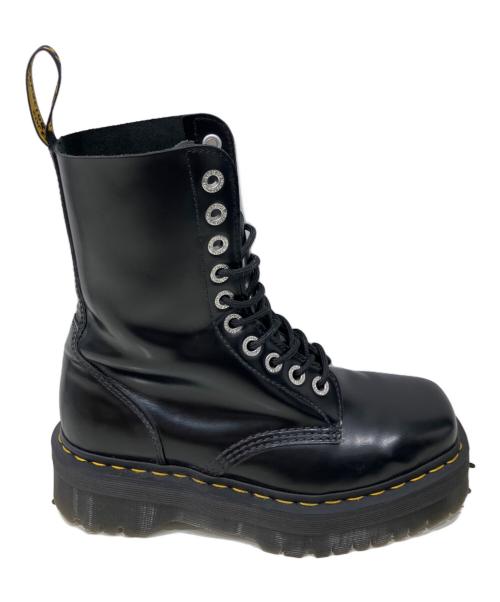 Dr.Martens（ドクターマーチン）Dr.Martens (ドクターマーチン) 1490 QUAD SQUARED ブーツ ブラック サイズ:UK6の古着・服飾アイテム