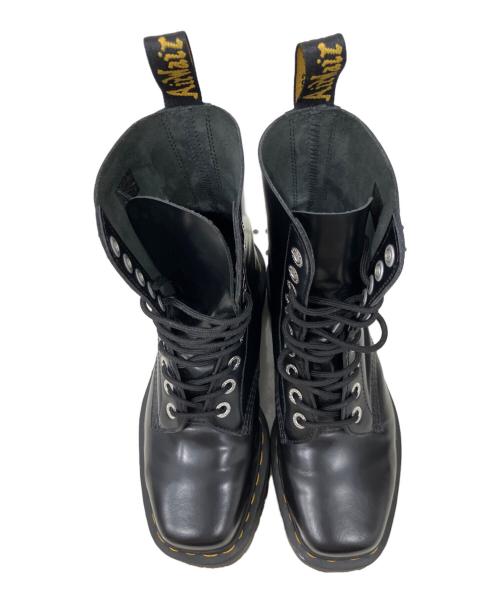 Dr.Martens（ドクターマーチン）Dr.Martens (ドクターマーチン) 1490 QUAD SQUARED ブーツ ブラック サイズ:UK6の古着・服飾アイテム