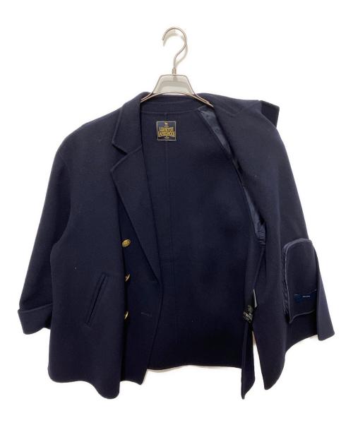 SHIPS（シップス）SHIPS (シップス) ハミルトンウールリバーミディ コート ネイビー サイズ:36の古着・服飾アイテム