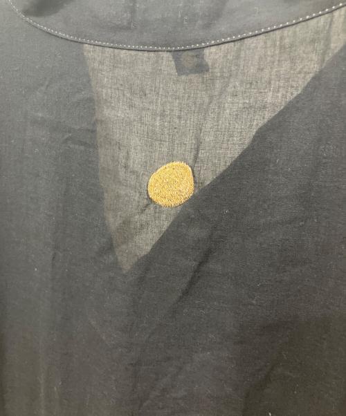 LITTLE EAGLE（リトル イーグル）LITTLE EAGLE (リトル イーグル) インド綿カシュクールワンピース ブラック サイズ:なしの古着・服飾アイテム