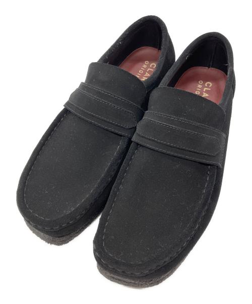 CLARKS（クラークス）CLARKS (クラークス) Wallabee Loafer ブラック サイズ:26.5の古着・服飾アイテム