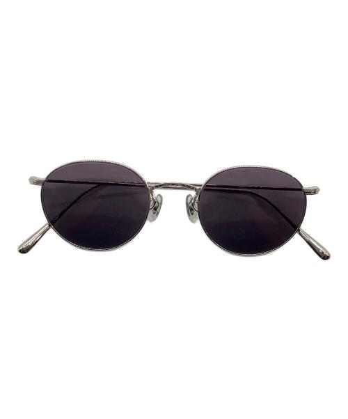 OLIVER PEOPLES（オリバーピープルズ）OLIVER PEOPLES (オリバーピープルズ) サングラス シルバー×ブラウン サイズ:SIZE 47□22-145の古着・服飾アイテム