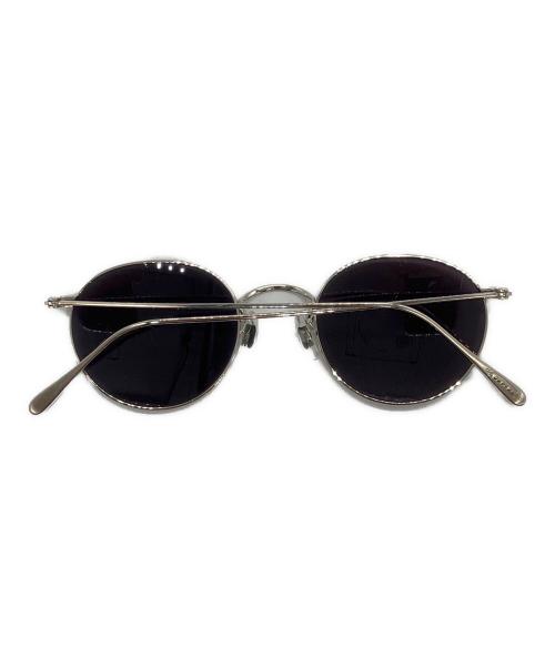 OLIVER PEOPLES（オリバーピープルズ）OLIVER PEOPLES (オリバーピープルズ) サングラス シルバー×ブラウン サイズ:SIZE 47□22-145の古着・服飾アイテム