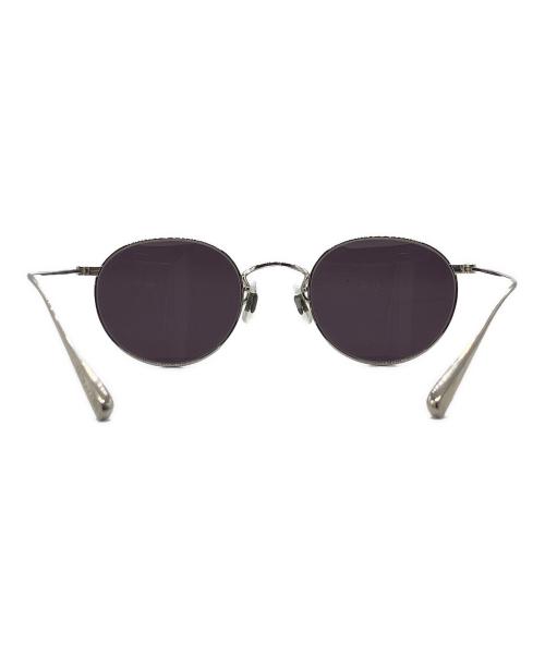 OLIVER PEOPLES（オリバーピープルズ）OLIVER PEOPLES (オリバーピープルズ) サングラス シルバー×ブラウン サイズ:SIZE 47□22-145の古着・服飾アイテム