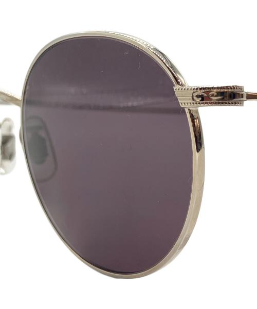 OLIVER PEOPLES（オリバーピープルズ）OLIVER PEOPLES (オリバーピープルズ) サングラス シルバー×ブラウン サイズ:SIZE 47□22-145の古着・服飾アイテム
