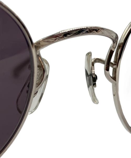 OLIVER PEOPLES（オリバーピープルズ）OLIVER PEOPLES (オリバーピープルズ) サングラス シルバー×ブラウン サイズ:SIZE 47□22-145の古着・服飾アイテム