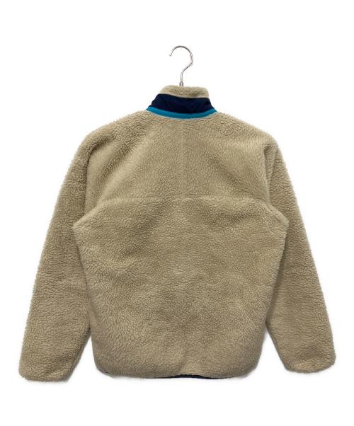 Patagonia（パタゴニア）Patagonia (パタゴニア) CLASSIC RETRO-X JACKET ベージュ×ネイビー サイズ:XSの古着・服飾アイテム