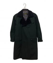 Barbour×Adam et Rope（バブアー×アダム エ ロペ）の古着「別注DESPATCH RIDERS COAT」｜ブラック