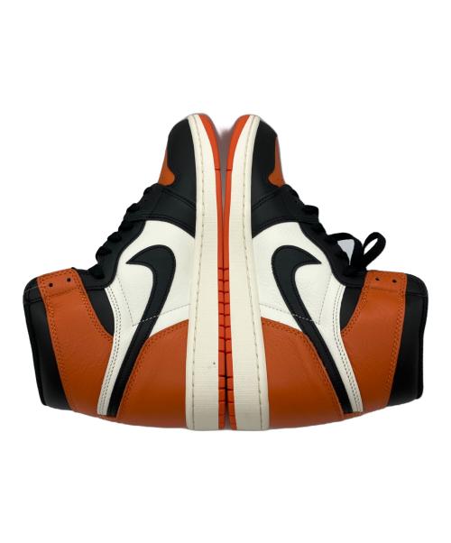 NIKE（ナイキ）NIKE (ナイキ) ハイカットスニーカー オレンジ×ブラック サイズ:27 未使用品の古着・服飾アイテム