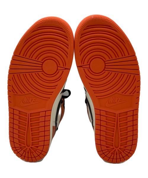 NIKE（ナイキ）NIKE (ナイキ) ハイカットスニーカー オレンジ×ブラック サイズ:27 未使用品の古着・服飾アイテム