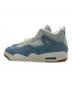JORDAN BRAND AIR JORDAN 4 RETRO TEX SAIL/SAIL-GUM LIGHT BROWN-WORN BLUE エア ジョーダン 4 レトロ TEX ブルー サイズ:27.5 未使用品：20000円