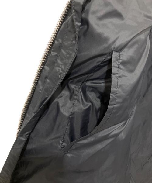 DIOR HOMME（ディオール オム）Dior Homme (ディオール オム) ラムレザー切替ダウンジャケット ブラック サイズ:44の古着・服飾アイテム