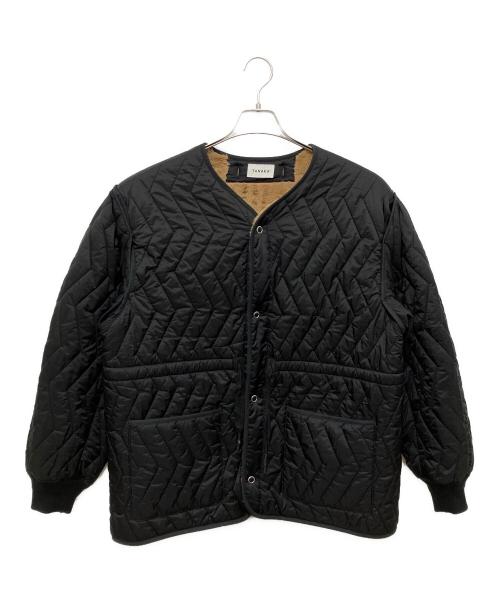 TANAKA（タナカ）TANAKA (タナカ) QUILT CARDIGAN ブラック サイズ:Lの古着・服飾アイテム
