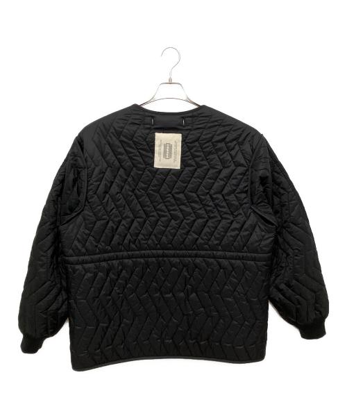 TANAKA（タナカ）TANAKA (タナカ) QUILT CARDIGAN ブラック サイズ:Lの古着・服飾アイテム