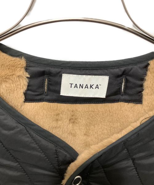 TANAKA（タナカ）TANAKA (タナカ) QUILT CARDIGAN ブラック サイズ:Lの古着・服飾アイテム