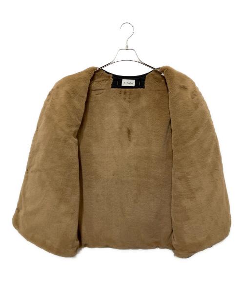 TANAKA（タナカ）TANAKA (タナカ) QUILT CARDIGAN ブラック サイズ:Lの古着・服飾アイテム
