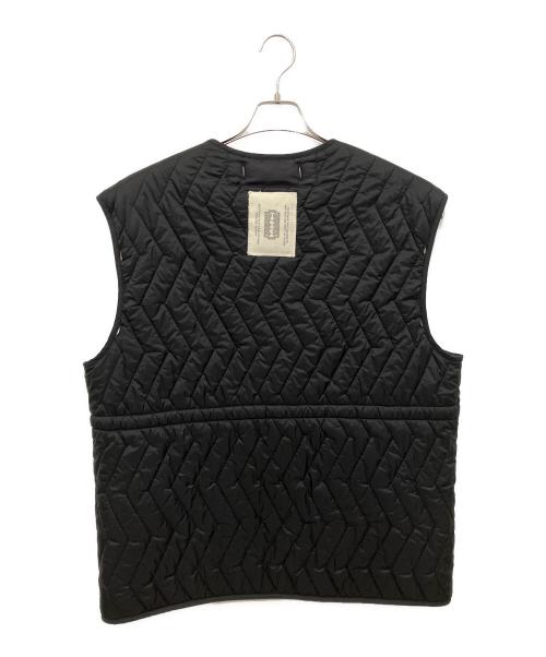 TANAKA（タナカ）TANAKA (タナカ) QUILT CARDIGAN ブラック サイズ:Lの古着・服飾アイテム