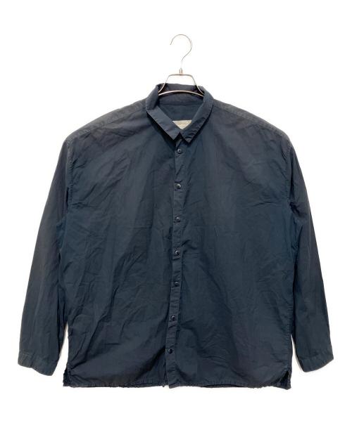toogood（トゥーグッド）toogood (トゥーグッド) THE DRAUGHTSMAN SHIRT ネイビー サイズ:Lの古着・服飾アイテム