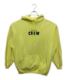 BALENCIAGA（バレンシアガ）の古着「CREW HOODIE」｜イエロー