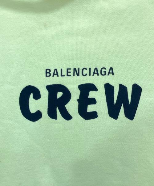 BALENCIAGA（バレンシアガ）BALENCIAGA (バレンシアガ) CREW HOODIE イエロー サイズ:XSの古着・服飾アイテム