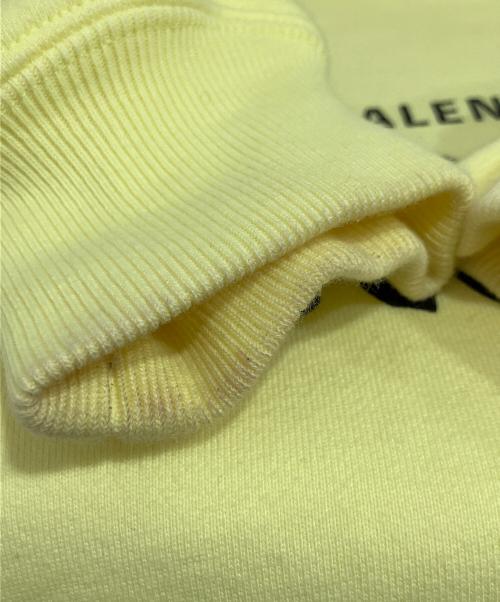 BALENCIAGA（バレンシアガ）BALENCIAGA (バレンシアガ) CREW HOODIE イエロー サイズ:XSの古着・服飾アイテム