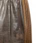 中古・古着 Needles (ニードルズ) STUDIOUS (ステュディオス) 別注 TRACK PANT FAUX LTHR ブラウン サイズ:XS：12000円