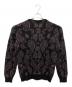 Needles (ニードルズ) Paysley Mohair Cardigan ブラック×パープル サイズ:S：13000円