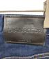 中古・古着 DSQUARED2 (ディースクエアード) レザーパッチ デニムパンツ インディゴ サイズ:48：13000円