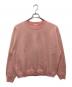 awasa（アワサ）の古着「Supima Aging Cotton Crew Neck Sweatshirt」｜ピンク