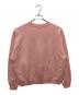 awasa (アワサ) Supima Aging Cotton Crew Neck Sweatshirt ピンク サイズ:2：10000円