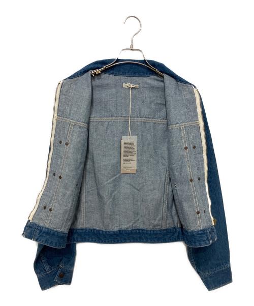AUTHEN（オーセン）AUTHEN (オーセン) VINTAGE DENIM RIDING JACKET インディゴ サイズ:S 未使用品の古着・服飾アイテム