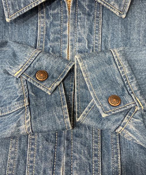 AUTHEN（オーセン）AUTHEN (オーセン) VINTAGE DENIM RIDING JACKET インディゴ サイズ:S 未使用品の古着・服飾アイテム