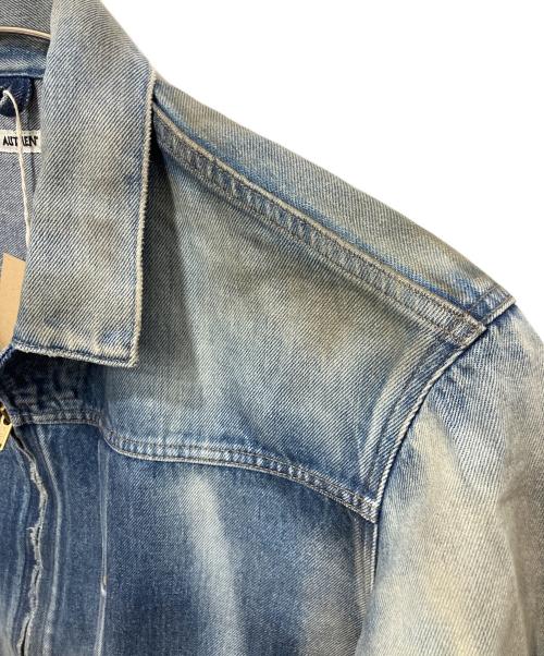 AUTHEN（オーセン）AUTHEN (オーセン) ヴィンテージデニム ジップアップジャケット インディゴ サイズ:L 未使用品の古着・服飾アイテム
