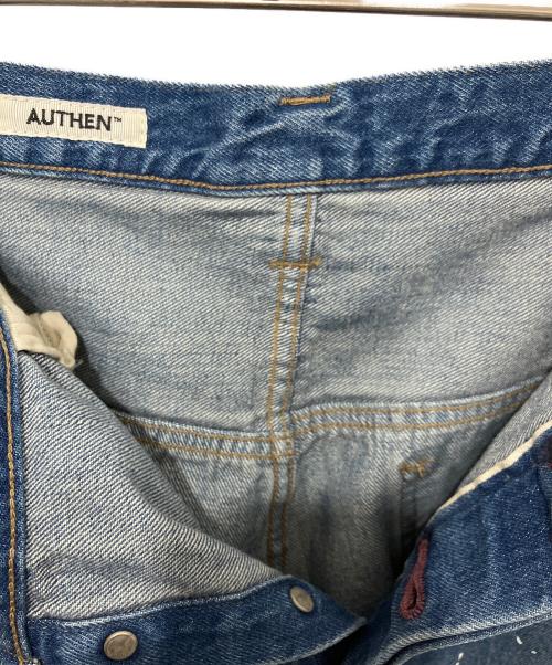 AUTHEN（オーセン）AUTHEN (オーセン) VINTAGE WIDE LEG インディゴ サイズ:33 未使用品の古着・服飾アイテム