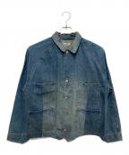 AUTHENオーセン）の古着「VINTAGE ENGINEER JACKET」｜インディゴ