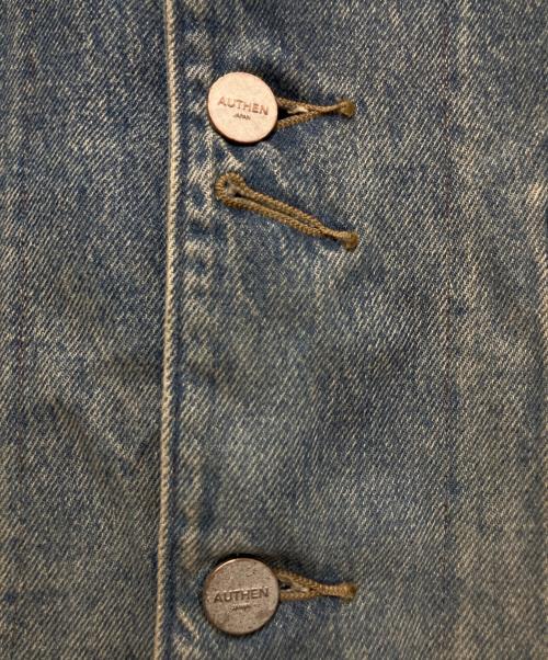 AUTHEN（オーセン）AUTHEN (オーセン) VINTAGE ENGINEER JACKET インディゴ サイズ:L 未使用品の古着・服飾アイテム