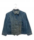 AUTHENオーセン）の古着「VINTAGE ENGINEER JACKET」｜インディゴ