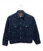 AUTHENオーセン）の古着「"TURK" TRUCKER JACKET JQ」｜ネイビー