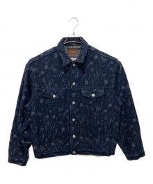 AUTHEN（オーセン）の古着「"TURK" TRUCKER JACKET JQ」｜ネイビー