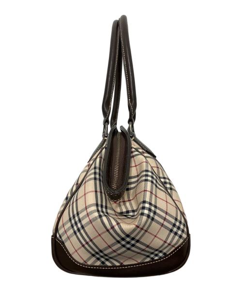 BURBERRY（バーバリー）BURBERRY (バーバリー) ノバチェック ハンドバッグ ベージュの古着・服飾アイテム