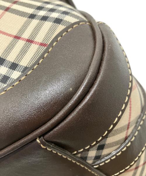 BURBERRY（バーバリー）BURBERRY (バーバリー) ノバチェック ハンドバッグ ベージュの古着・服飾アイテム