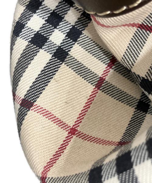 BURBERRY（バーバリー）BURBERRY (バーバリー) ノバチェック ハンドバッグ ベージュの古着・服飾アイテム