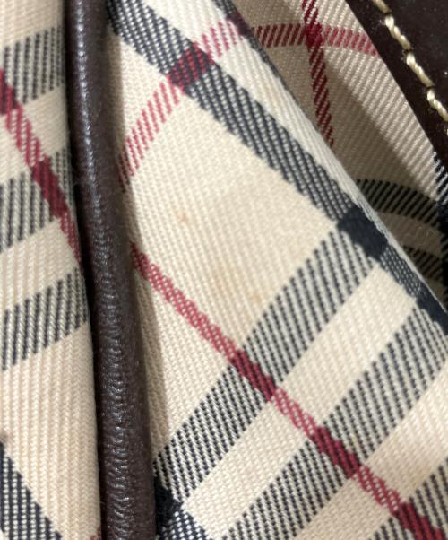 BURBERRY（バーバリー）BURBERRY (バーバリー) ノバチェック ハンドバッグ ベージュの古着・服飾アイテム