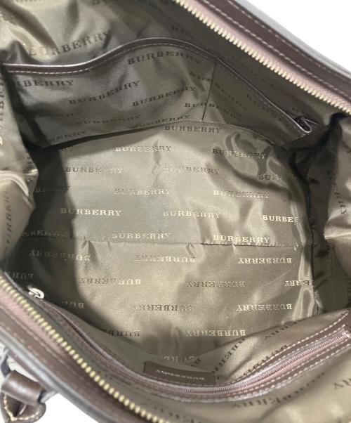 BURBERRY（バーバリー）BURBERRY (バーバリー) ノバチェック ハンドバッグ ベージュの古着・服飾アイテム