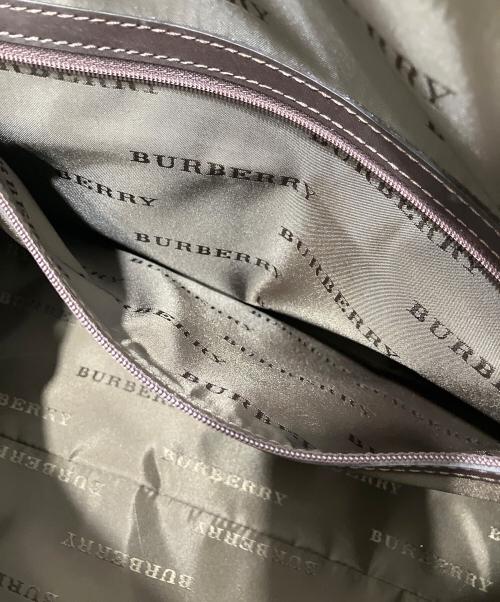 BURBERRY（バーバリー）BURBERRY (バーバリー) ノバチェック ハンドバッグ ベージュの古着・服飾アイテム