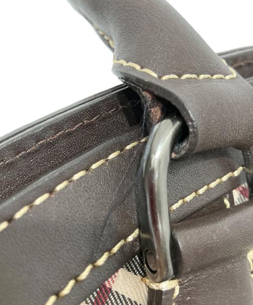 BURBERRY（バーバリー）BURBERRY (バーバリー) ノバチェック ハンドバッグ ベージュの古着・服飾アイテム