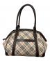 BURBERRY (バーバリー) ノバチェック ハンドバッグ ベージュ：30000円