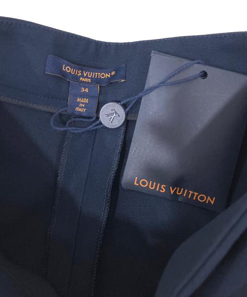 LOUIS VUITTON（ルイ ヴィトン）LOUIS VUITTON (ルイ ヴィトン) アンカーボタン テーラードショートパンツ ネイビー サイズ:34 未使用品の古着・服飾アイテム