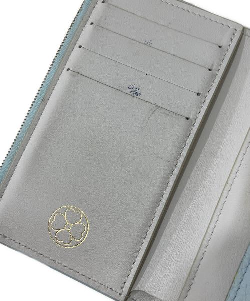 LOUIS VUITTON（ルイ ヴィトン）LOUIS VUITTON (ルイ ヴィトン) トリヨンレザー/カルングレザー ポルトフォイユ・カプシーヌ コンパクト ブルーの古着・服飾アイテム