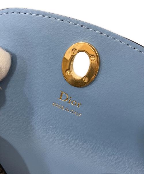 Dior（ディオール）Dior (ディオール) Medaillon Daylily カードホルダー ブラックの古着・服飾アイテム